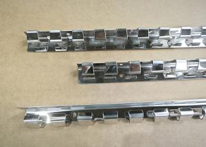 China Stainless Steel Hook Type Suspension Rails For Pvc Strip Curtains factory