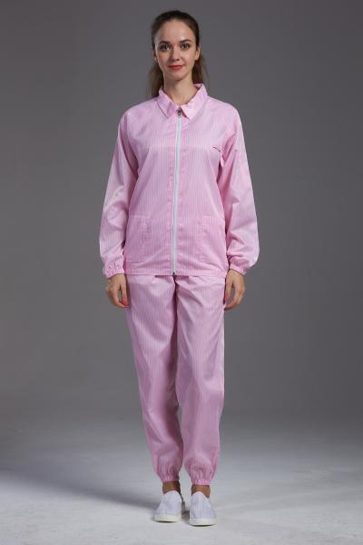 S-5XL Food Processing Clothing , Antistatic Overalls Excellent Tensile And Aging