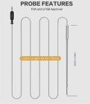 Bluetooth barbecue food thermometer(BTH08)