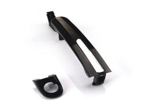China Silver Customized Zinc Alloy Die Casting Handles For Electroplating Parts factory