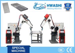 China Mig Aluminum Industrial Robotic Arc Welding Machine , 6 Axis Aluminum Chair Welding Robot factory