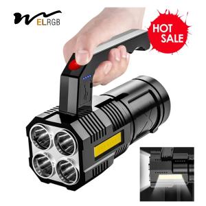 China 1500mah Rechargeable Waterproof Torch Outdoor Working Light 6000K factory