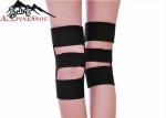 Black Self Heating Knee Pad Warm Knee Joint Heating Leg Guard For Men And Women
