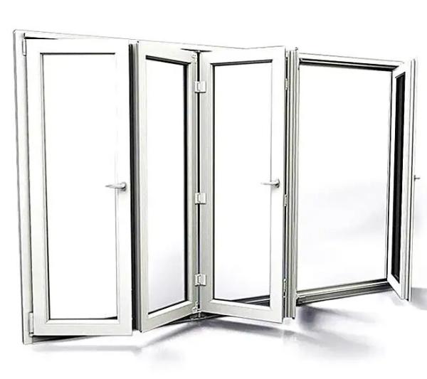 Modern European Swing Style Casement Glass Windows Soundproof Hurricane