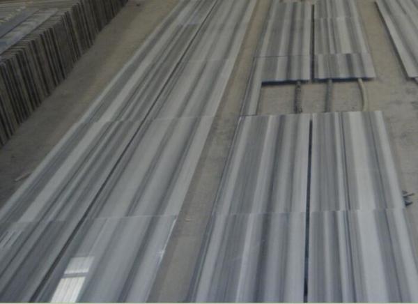 Outside Marmara White Marble Patio Tiles / Slabs , Natural Stone Bathroom Floor