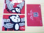 Customer Design ID Card PVC Badge Holder With Different Cartoon Logo