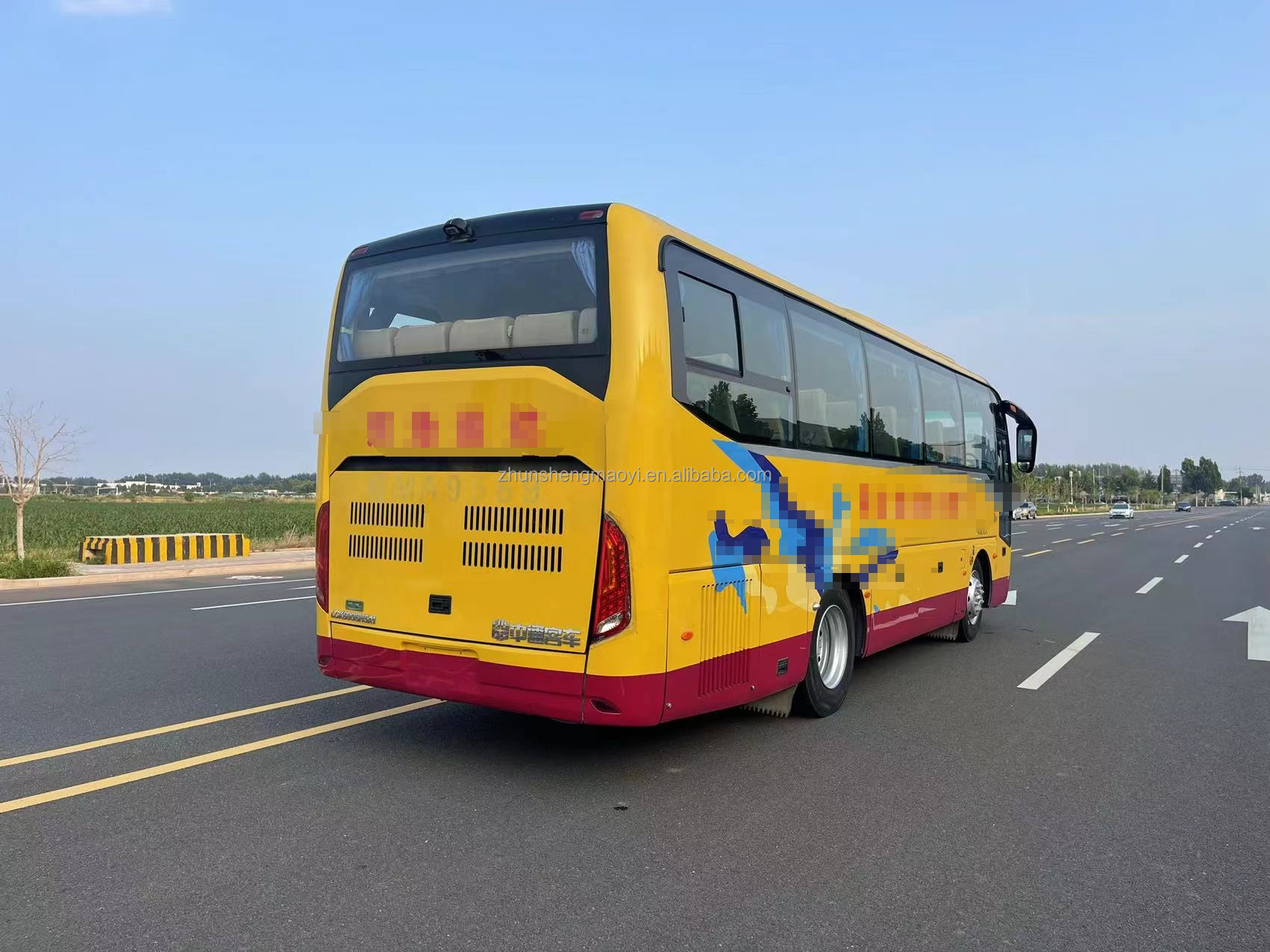 38 Seats Used School Buses and Coach Buses with 6 - 8L Engine
