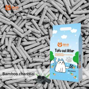 China Grey Flushing Cat Litter Customization Dustless Cat Litter OEM factory