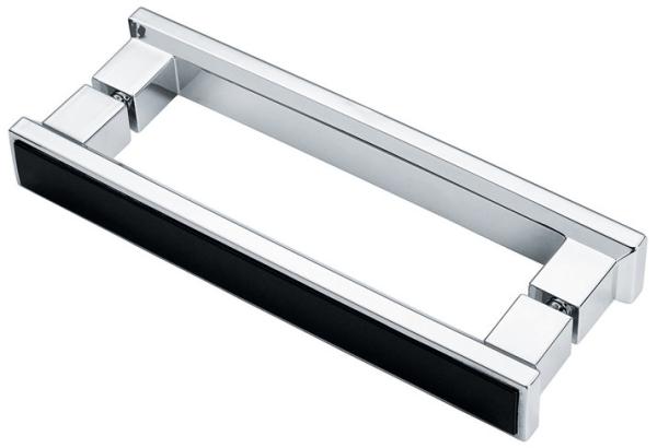 Plastic Shower Cubicle Door Handles SS304 Shower Door Handles 145mm Hole