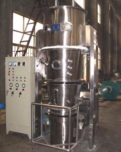 China FL and FLP Solid Works Top Spraying Granulation Fluid Bed Dryer FBD factory