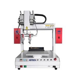 Double Soldering Tip Single Platform Automatic Soldering Machine