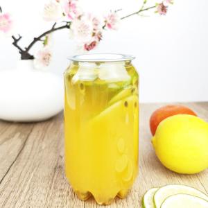 China 350ml Cylindrical Plastic Bottles factory