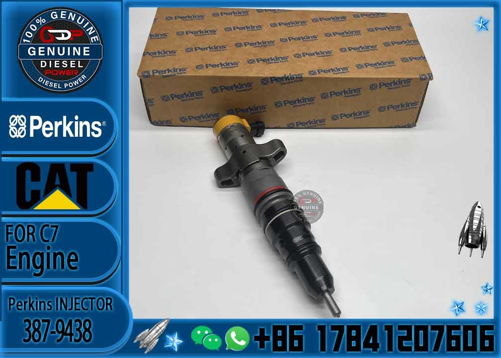 Excavator Parts E336D E330D C9 Engine Common Rail Fuel Injector 557-7633 387-9438 387-9432 387-9433