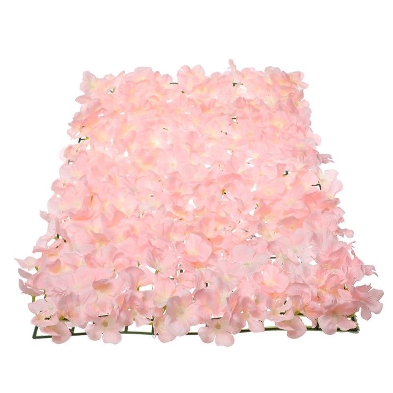 Artificial Flowers Preserved Hydrangea Flowers Wall For Homee Decoration