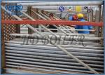 Air Cooled Steel Finned Tube Bundle Heat Exchanger For Boilers , Flue Gas Heat