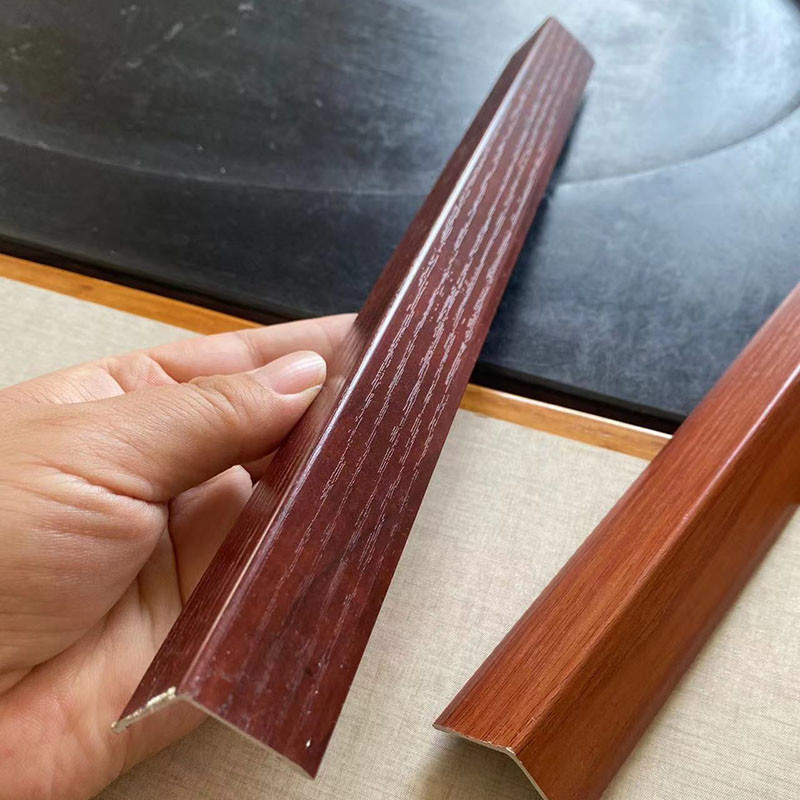 Color Stable PVC Wall Panel Edge Internal Corner Trim ISO9001