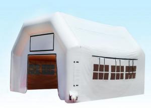 China White Inflatable Event Shelter Outdoor Games Large Inflatable Tent factory