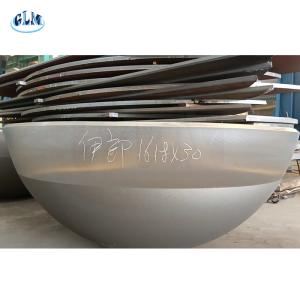 China Carbon Steel Pressure Vessel's formed heads/dished heads factory