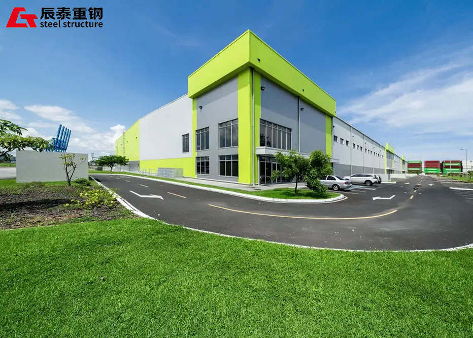 Galvanized Steel Frame Storage Building Lightweight Steel Warehouse Building Construction