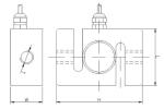 Load Cell IN-S011 100KG C3 Crane Scale Shear Beam Alloy Steel Moistureproof S