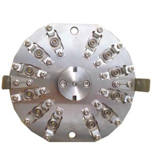 China Fiber Optic FC UPC Polishing Fixture 12 Connectors Polishing Jig factory