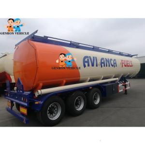 China Corrosive Resistant Hydrochloric Acid 48000L Liquid Tanker Trailer on sale