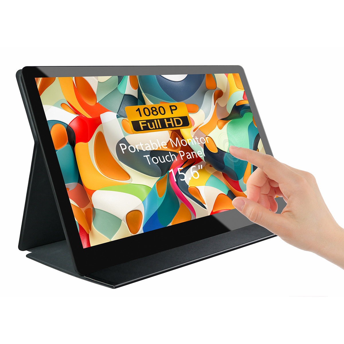 178 Degree Anti Glare Coating Touch Screen Portable Monitors For Smartphone