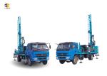 200m Light Truck Mounted Water Well Drilling Rig Full Hydraulic DTH 1 Year