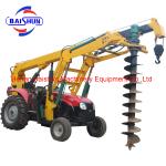 Lowest price fence pole planting erecting post hole digger for plantation