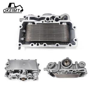 China D7E Source Engine Bfm1013 Spare Part Oil Cooler Cover 04290782 factory