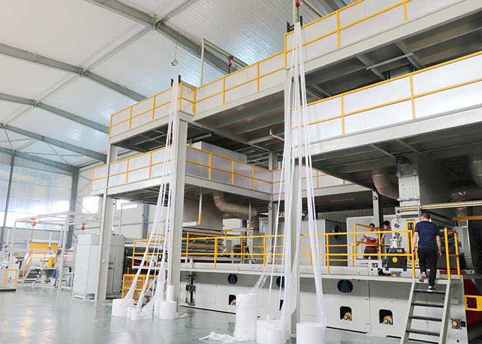 China Spunbond Meltblown Nonwoven Machine Flexible SXS SXXS SMXS SMXXS factory