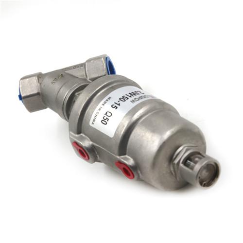 Stainless Steel Angle Seat Valve Forged Threaded Air Control ASV200 6 Month