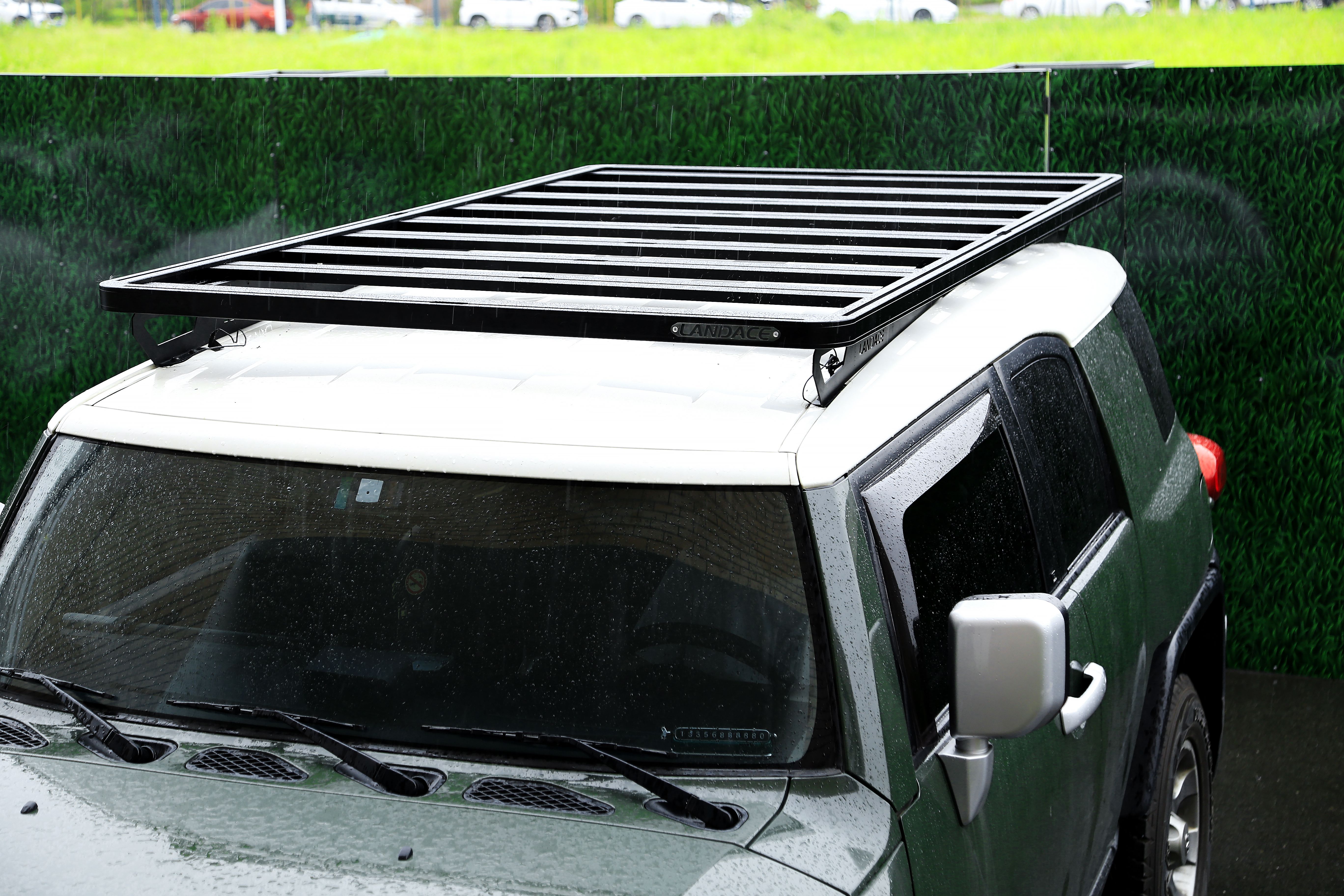 TOYOTA FJ LAND CRUISER Off Road Style Aluminum Alloy Roof Rack for Outdoor Adventures