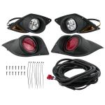12 Volt Golf Cart Led Light Kit , Street Legal Light Kit For Yamaha Drive