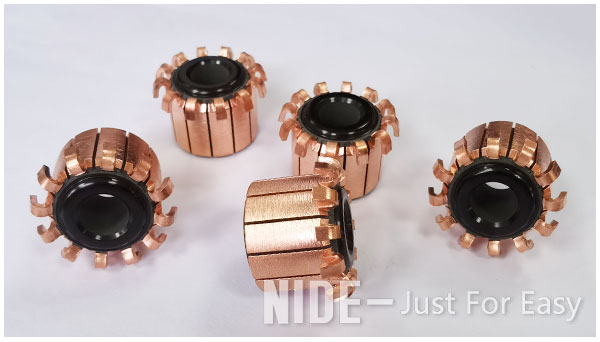 12P Copper Electric Motor Commutator DC Hook Type