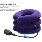 Inflatable neck brace support soft flannel cervical pillows supplier