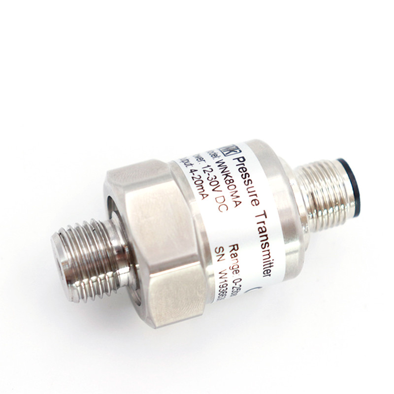 M12 60bar Compact IOT Pressure Sensor Anti Corrosion Vibration Resistant