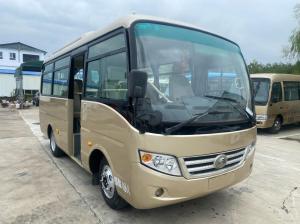 China Zk6608d Used Mini Bus Yuchai Engine 85kw Yutong Coach Euro IV Left Hand Drive factory