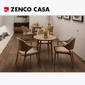 China Modern Style Solid Wood Furniture Set With Coffee Table And Lounge Chair factory