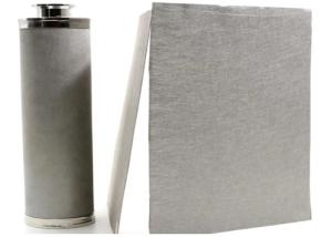 China Backwash Titanium Rod Sintered Metal Powder Filter 4.0mm Metal Screen factory