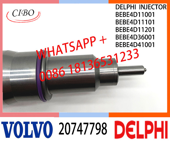 Common Rail Fuel Diesel Injector 20747798 BEBE4D11001 BEBE4D11101 BEBE4D11201 E3.18 for VOL (REN-AULTT) MD9 3503