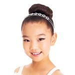 Glitter Crystal Beads Flowers Hairpin Dance Wear Accessories for Children and