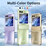 Samsung Zflip5 Foldable Screen Luxury Phone Cases Shockproof Electroplate PC