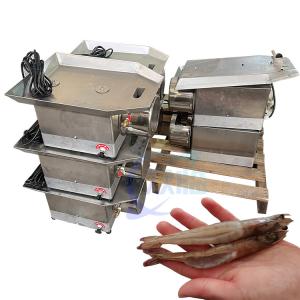 China Multiscene Shrimp Back Opening Machine Anti Erosion 220V 50Hz factory
