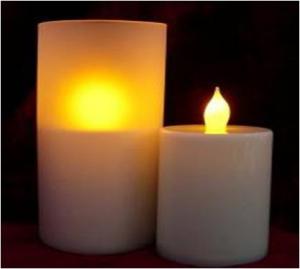 China Led candle light for holiday or wedding factory