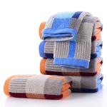Home Customized Size Embroidery Logo Cotton Towel For Men Women Soft Thickened