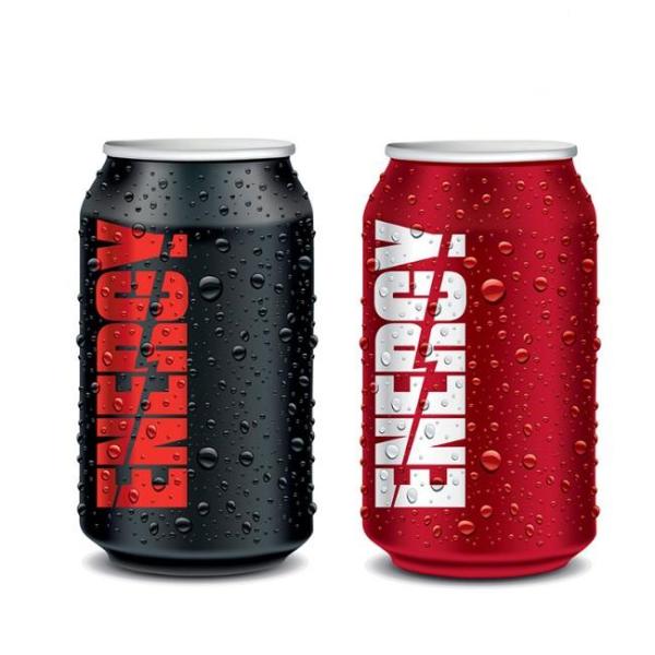 Standard Sleek Slim Stubby Custom Printed Aluminum Beer Cans 211mm Dia