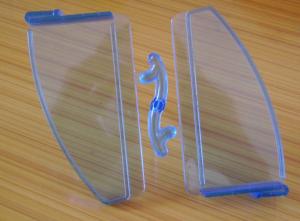 China Custom Cosmetic Use Plastic Injection Parts Clear Transparent CC Dividers factory