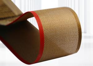 China 2x2.5mm Heat Resistant Uv Dryer PTFE Mesh Belt factory