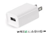 White / Black Single Usb Wall Charger 5V 1A US Travel Portable Charger